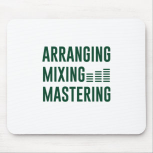 Musikorganisering av mixning av matning musmatta