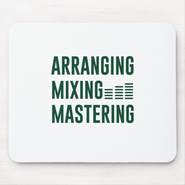 Musikorganisering av mixning av matning musmatta (Framsidan)