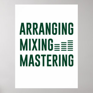 Musikorganisering av mixning av matning poster