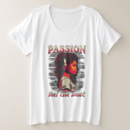 Musikpassion känner sig slagkraftig t shirt