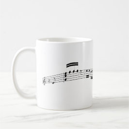 Musikpoäng Kaffemugg