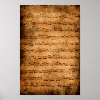 Musikpoäng - poster
