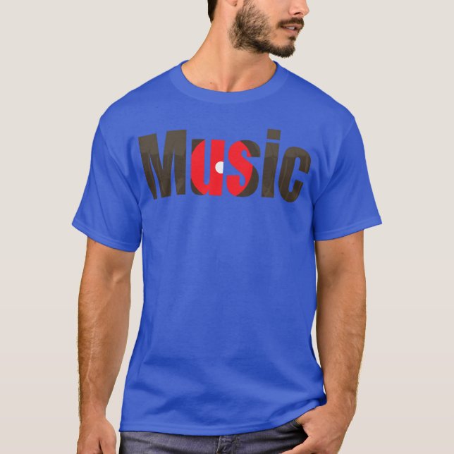 Musikpojke T Shirt (Framsida)