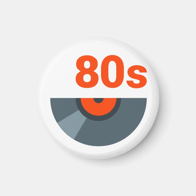 Musikpost på 80-talet i Sten 1980-talet Magnet (Framsidan)