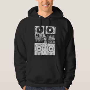 Musikproducent DJ Old school Vinyl electro Techno Hoodie