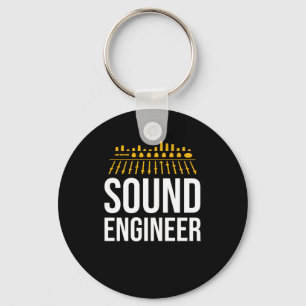 Musikproducent i ljud Audio Ingenjör Nyckelring