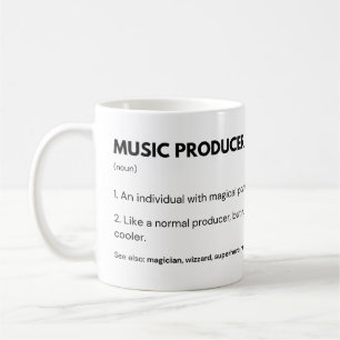 Musikproducent och Audio Ingenjör Kaffemugg