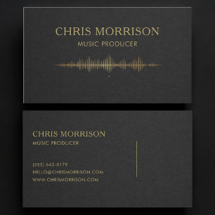Musikproducent Visitkort