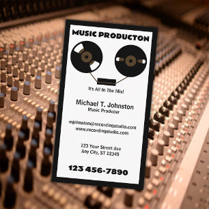 Musikproducent Visitkort