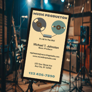 Musikproducent Visitkort