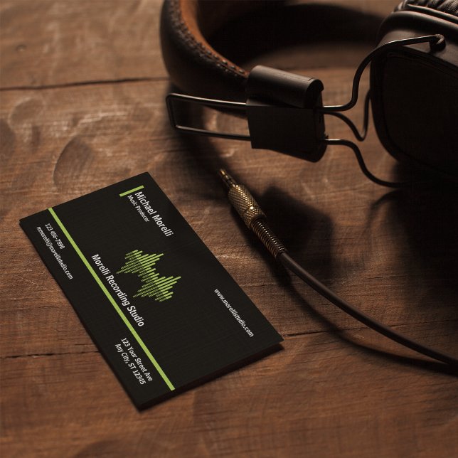 Musikproducent Visitkort (Skapare uppladdad)