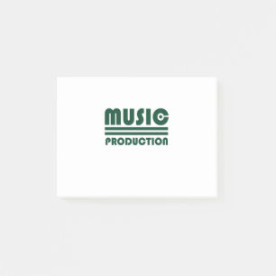 Musikproduktion Post-it Block