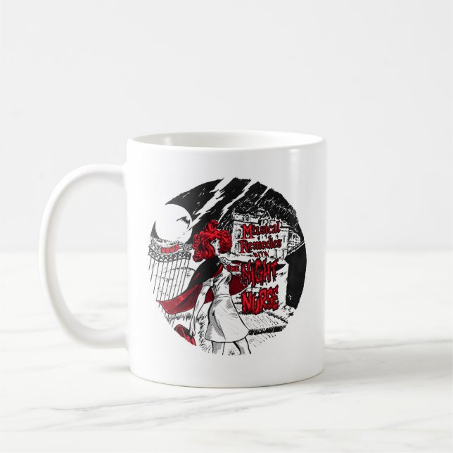 Musikprövningar med nattsjuksköterskan kaffemugg (Vänster)