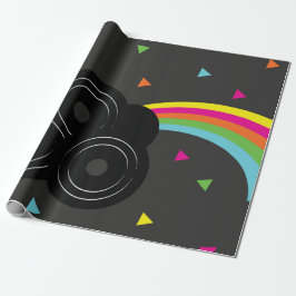 Musikregnbåge Geometrisk Presentpapper