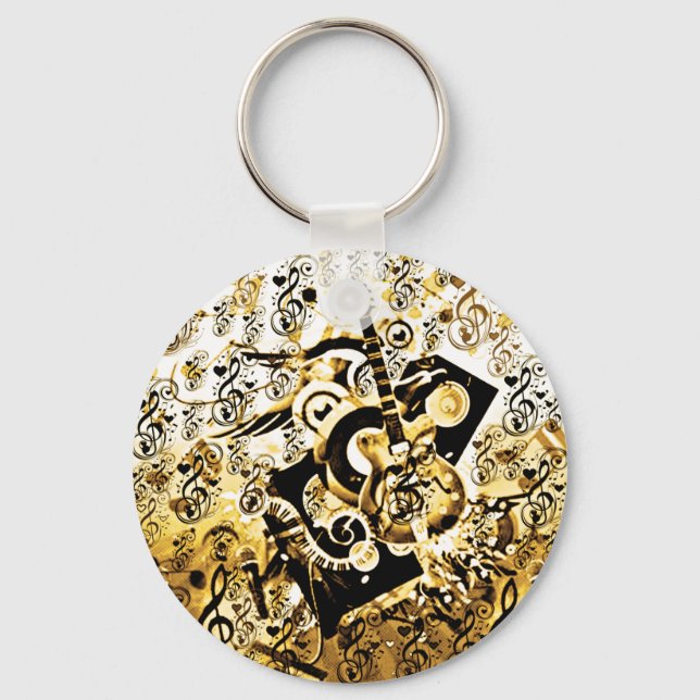 Musikresa, Rocks Gold_ Nyckelring (Framsida)