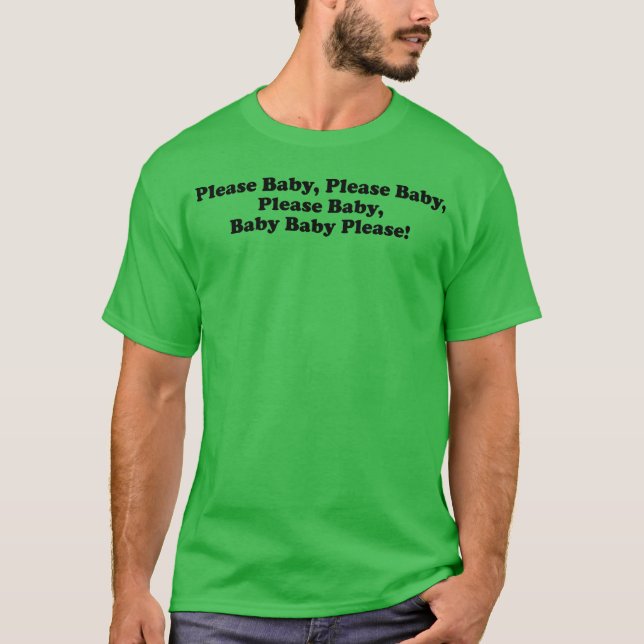 Musikretro för DESIGNPlease Ba T Shirt (Framsida)