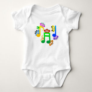 Musikroligt noterar från planettittut t-shirt