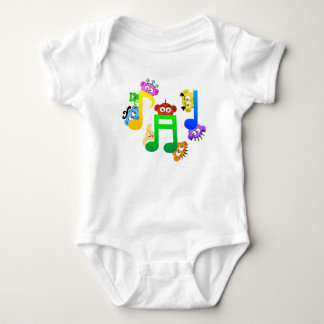 Musikroligt noterar från planettittut t-shirt