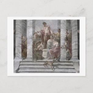 Musikrum (fresco) (med närmare uppgifter 60260) vykort