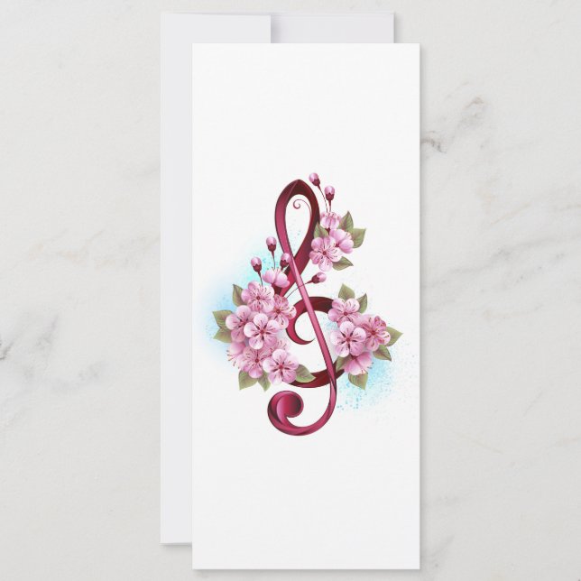 Musiksaxlar med saxblommor (Framsida)
