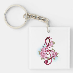 Musiksaxlar med saxblommor
