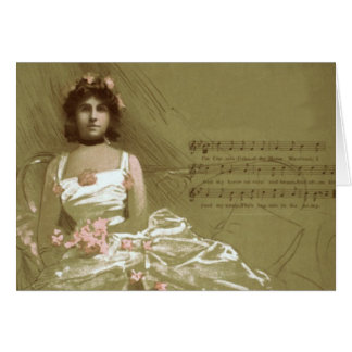 musiksegrare hälsningskort