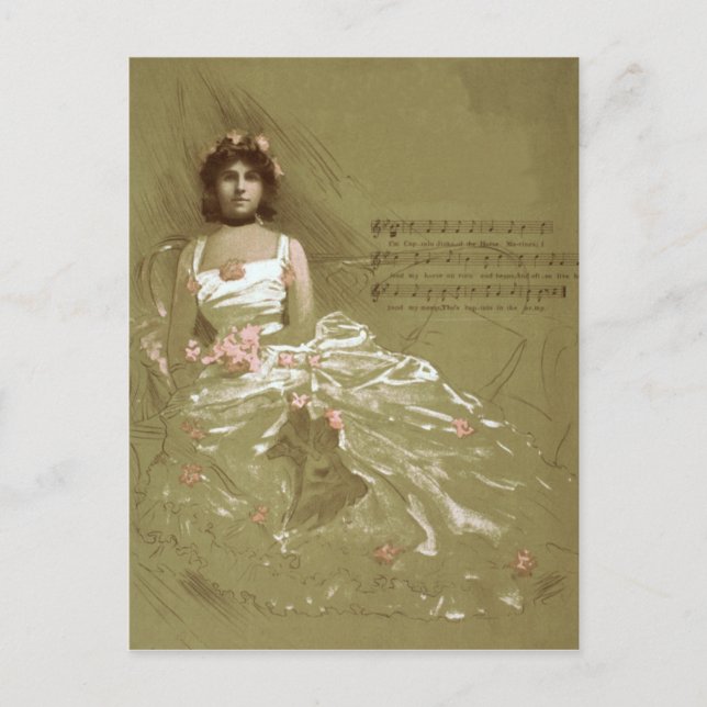 musiksegrare vykort (Framsida)