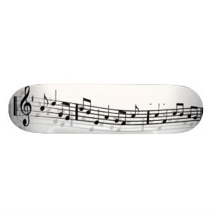MusikSkateboard Skateboard Bräda 21,5 Cm