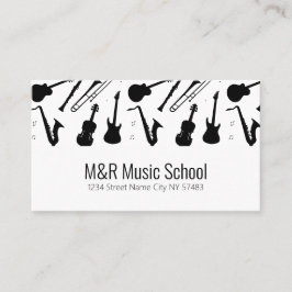 Musikskola Företagskort Visitkort