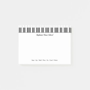 Musikskola Post-it Block