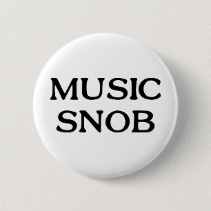 Musiksnobb Knapp