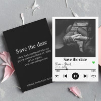 Musikspelare Album Omslagsfoto Låt Spara datumet