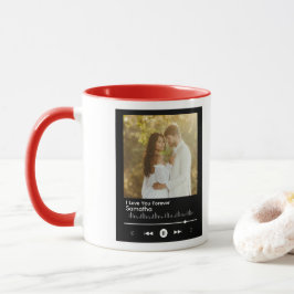 Musikspelare Alla hjärtans dag Lägg till titel, na Mugg