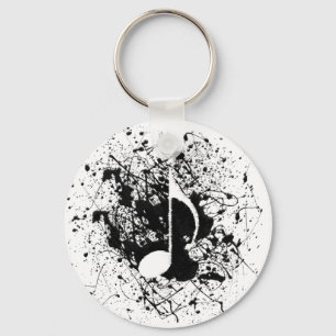 MusikSplatter Nyckelring