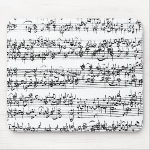 Musikställning av Johann Sebastian Bach Musmatta