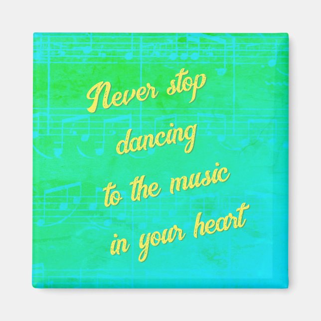 Musiksteg - Seaside Sway Magnet (Framsidan)