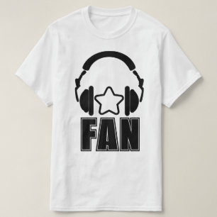 MUSIKSTJÄRNA FAN T SHIRT