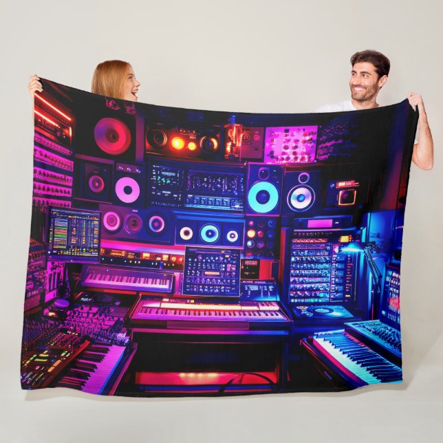 Musikstudio Fleecefilt (På plats)