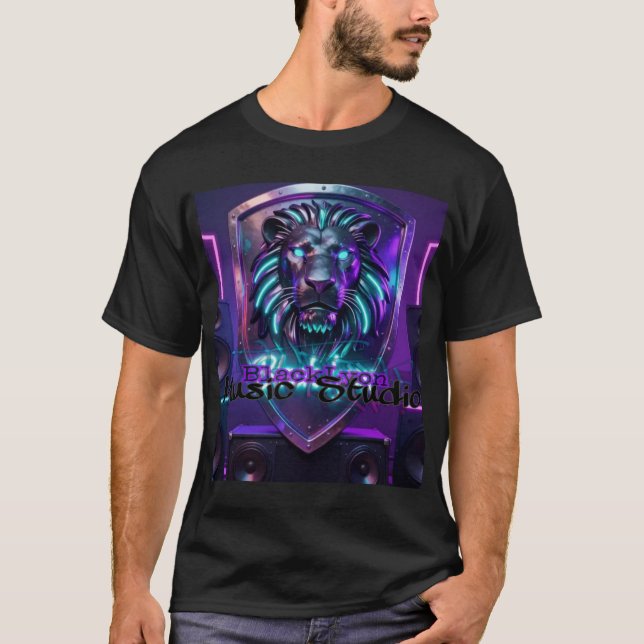 Musikstudio kärlek t shirt (Framsida)