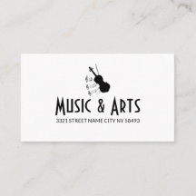 Musikstudioinstruktör  Namnskort