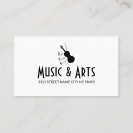 Musikstudioinstruktör  Namnskort Visitkort