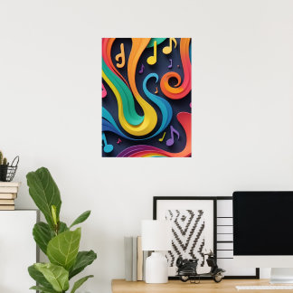 Musiksväng Poster