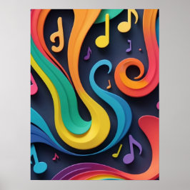 Musiksväng Poster