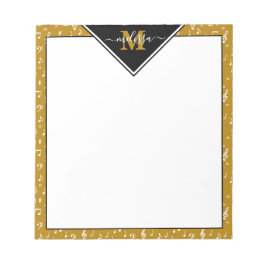 Musiksymboler, personlig anteckningsblock