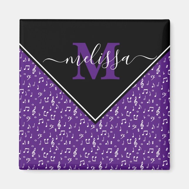 Musiksymbolers personlig magnet (Framsidan)