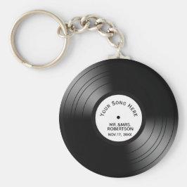 Musiktemafavoriter Nyckelring