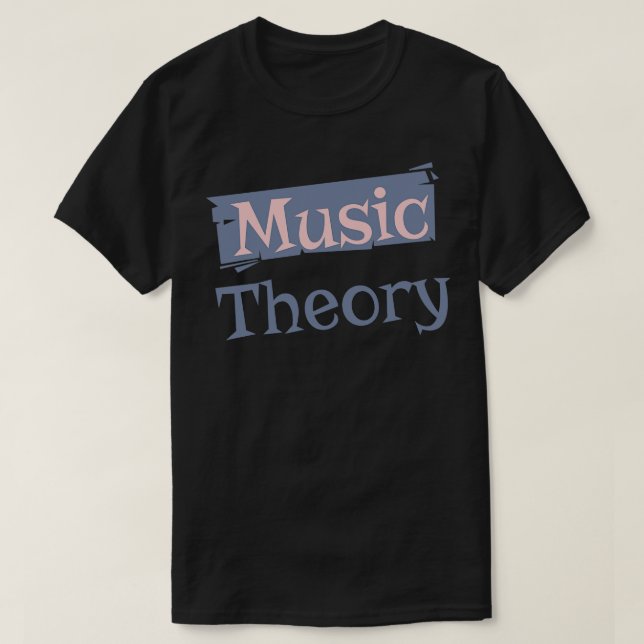 Musikteori T Shirt (Design framsida)
