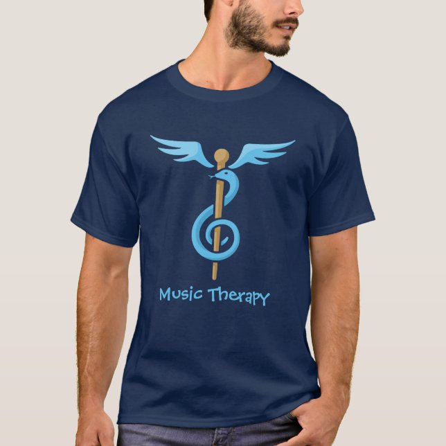 Musikterapi T Shirt (Framsida)