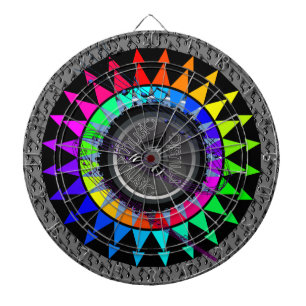 Musiktest med Multi-Target Crash Dartboard Färg Darttavla