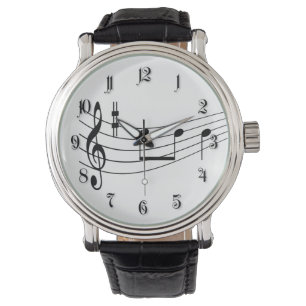 Musiktext Armbandsur